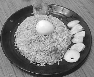 Egg Biryani..