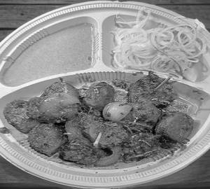 Schezwan soya chaap