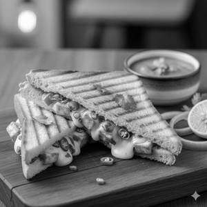 Paneer grilled sandwich
