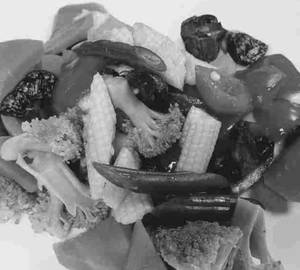 Exotic Roasted Vegetable 115 Gm 356 Kcal (So,N)