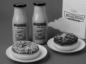 Cold Coffee & Doughnut Duo Combo
