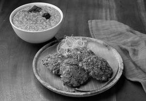 Rasam Rice With Vazhapoo Vada