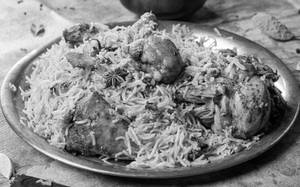 Hyderabadi Chicken Dum Biryani