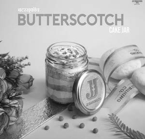 Jar Cake ( Butter Scotch )