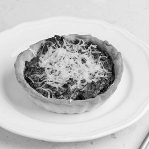 Spinach & Mushroom Quiche