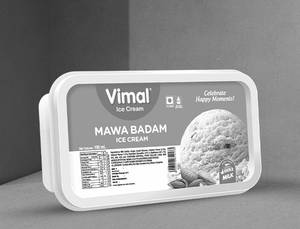 Mawa Badam Rectangle Cup 100 Ml