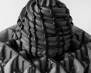 Rich Chocolate Mousse Waffle