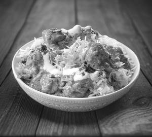 Biryani Rice With Butter Chicken