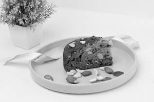 Sugarfree Dryfruit Cake Slice