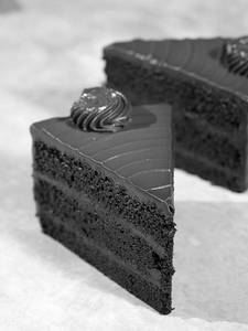 Chocolate Fudge Cake Slice