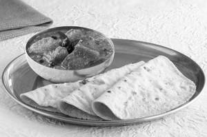 Coastal Fish Curry and Matar Paneer Meal