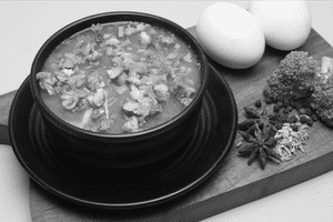 Chicken Peaking Soupe