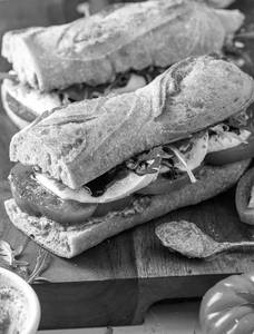 Paneer Caprese Sandwich-plain