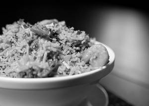 Prawns Fry Piece Biryani