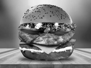 Double Chicken Cheese Club Burger