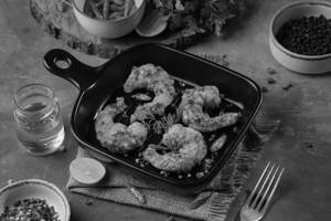 Salt and Pepper Fried Prawns