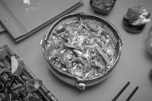 Flash Fried Sliced Lamb