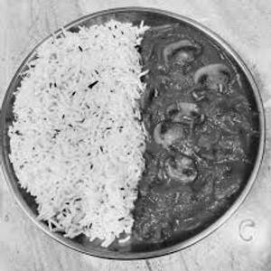 Jeera Rice Mushroom Masala