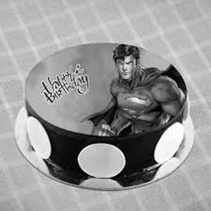 Superman Photo Cake
