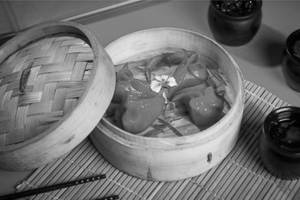 Asparagus & Water Chestnuts Dumpling