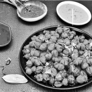 Kabuli chana fry
