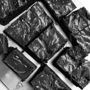 Dark brownie fudge
