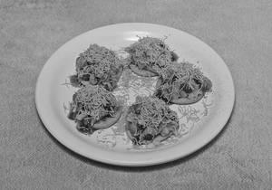 Sev Potato-puri