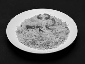 Veg Ginger Capsicum Fried Rice