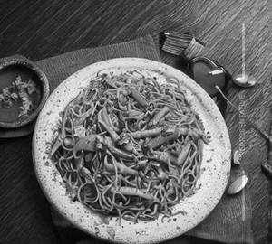Veg paneer schezwan noodles                                                                       