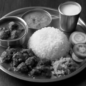 Mutton Thali