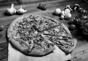 Veg Garlic Pizza