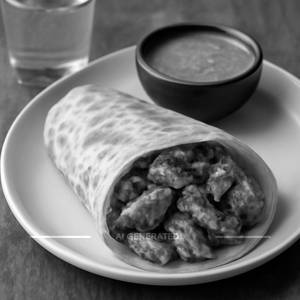 Chicken Green Spicy Shawarma [Khaboos]