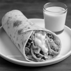 Veg Peri Peri Shawarma with Cheese 