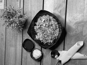 Mushroom Veg Ginger And Garlic Fried Rice