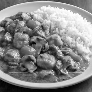 Pollo Alla Indian (Served with Vegetables)
