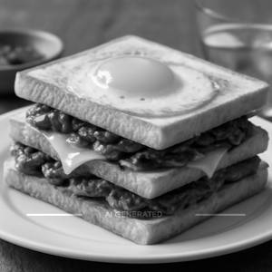 Steak & Fried Egg Sandwich Club