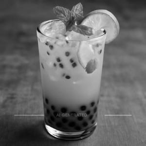 Passion Fruit Mojito Boba