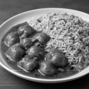 Chicken Manchurian Rice