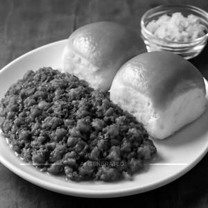 Mutton Kheema Fry Pav
