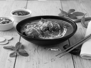 Chicken Devil Soup Momos (6 Pieces)