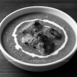 Butter chicken half