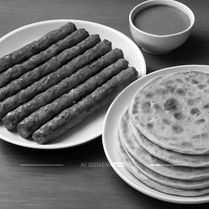 Buff Seekh [16 Pieces] With 8 Plain Paratha