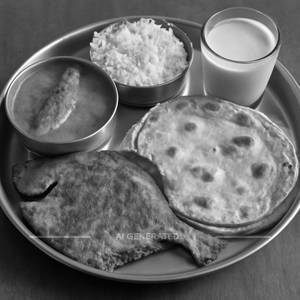 Paplet Thali ( 3 Chapati )