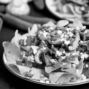 Mashroom nachos