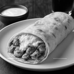 Chicken King Shawarma with Cheese [Rumali]