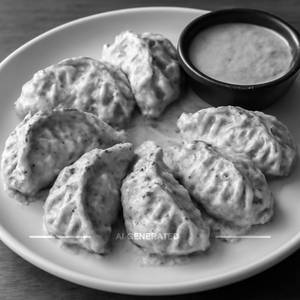 Chicken Afghani Momos [6 Pieces]