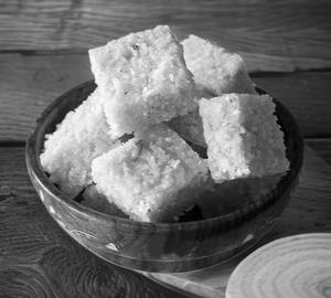 Coconut burfi sugar 250gm