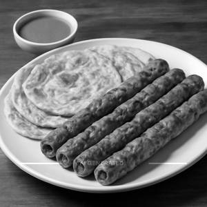 Chicken Seekh [8 Pieces] With 4 Plain Paratha
