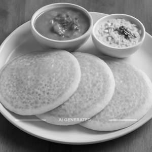 Set Dosa (3 Pcs) serves