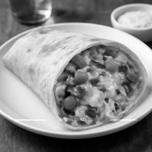 Veg Cheese Shawarma [Rumali]